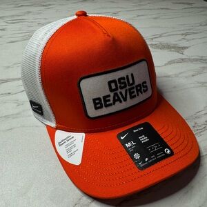 Nike Gray and White Dri-FIT Cap